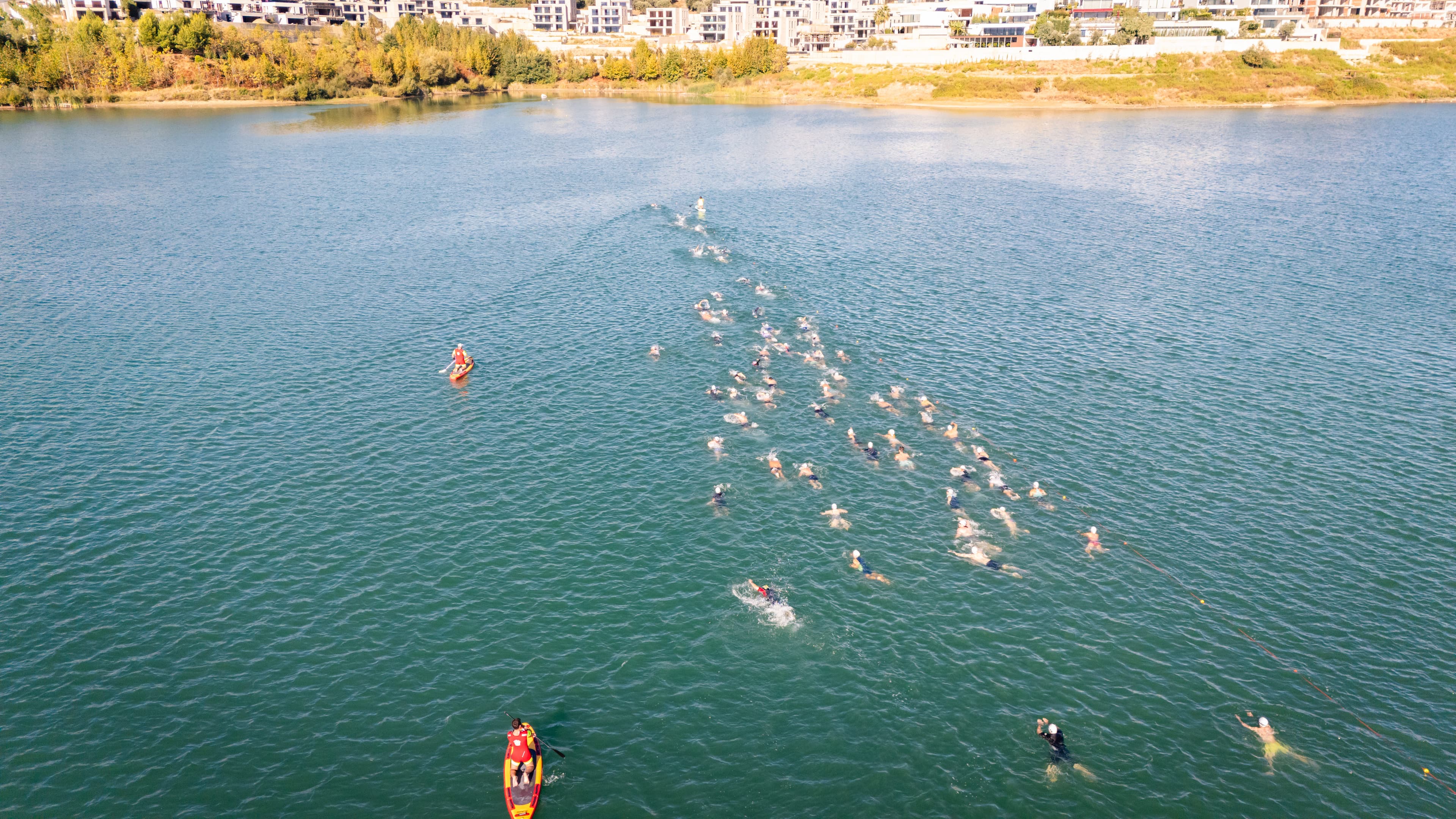 Tiranathlon 2026 — Aerial View