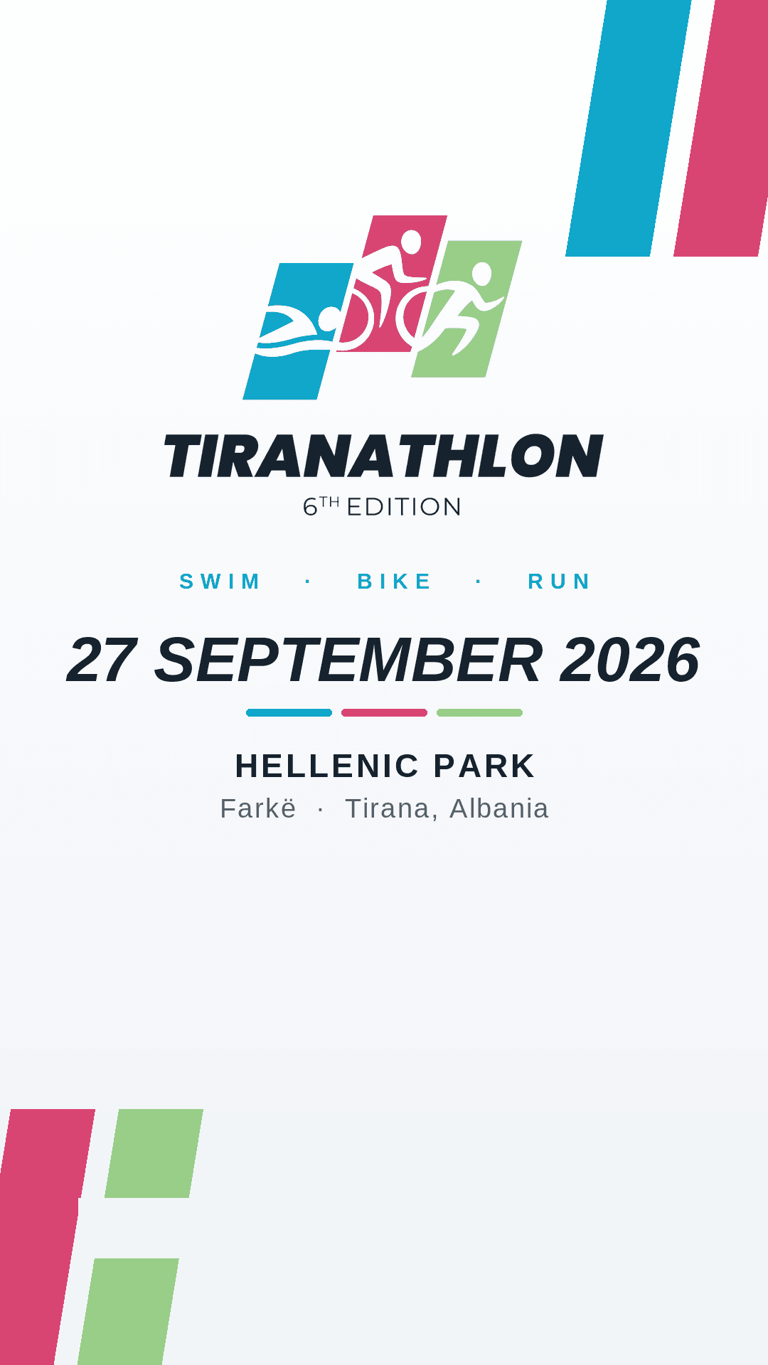 TIRANAΘLON — Gran Fondo, 27 September 2026, Tiranë, Shqipëri